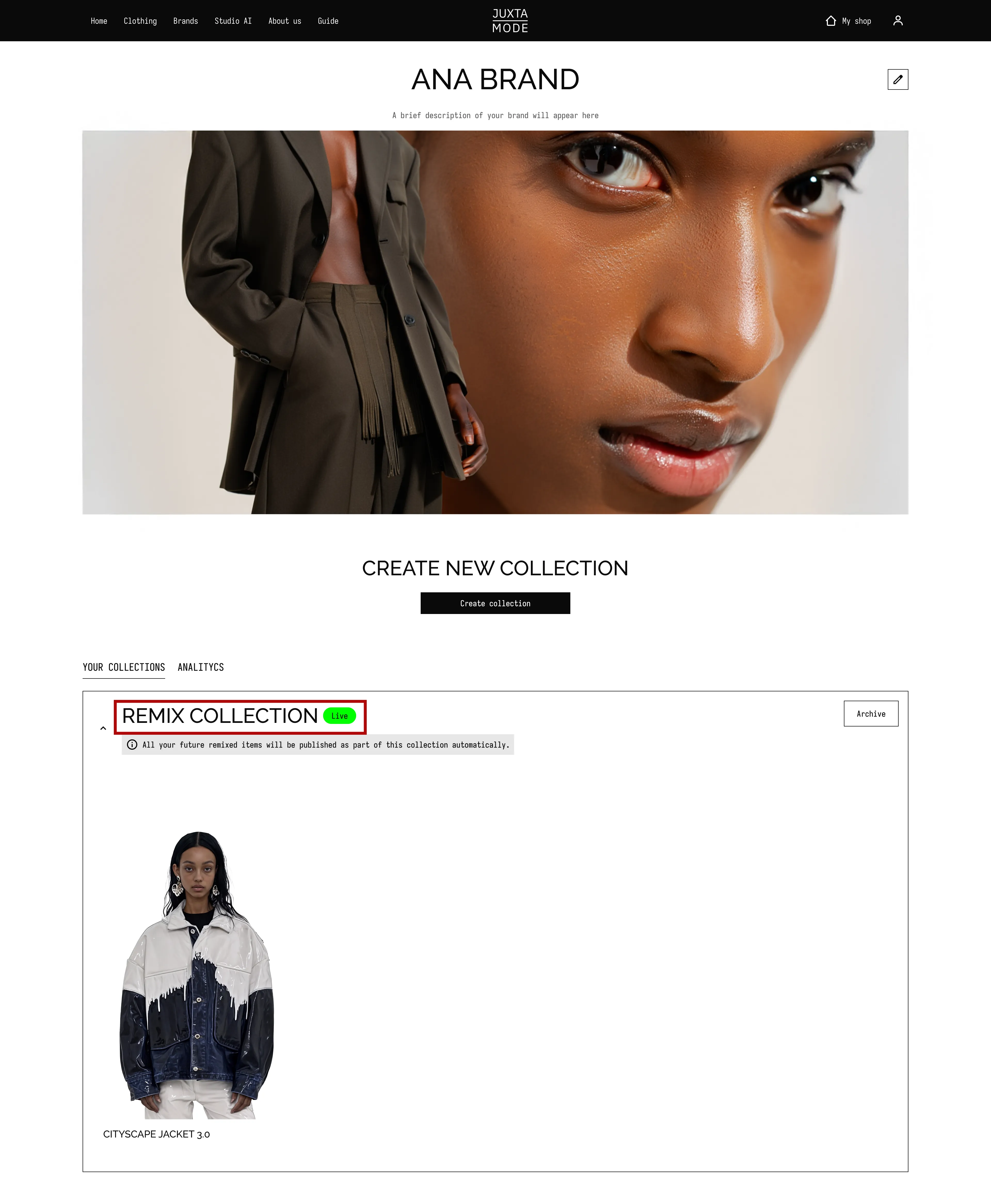 Remix Collection Brand Page